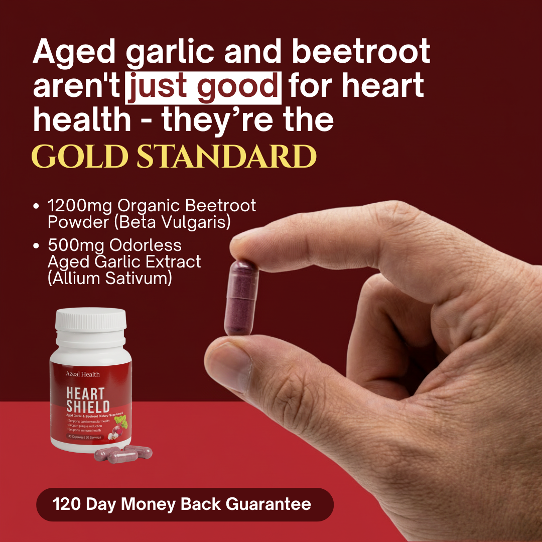 Azeal Heart Shield (Beetroot + Aged Garlic Formula)
