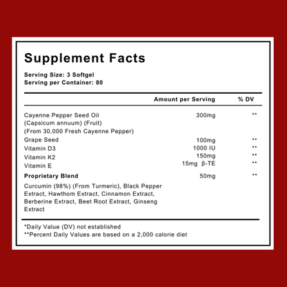 Azeal Health Capsaicin Power (Made With Cayenne Pepper)