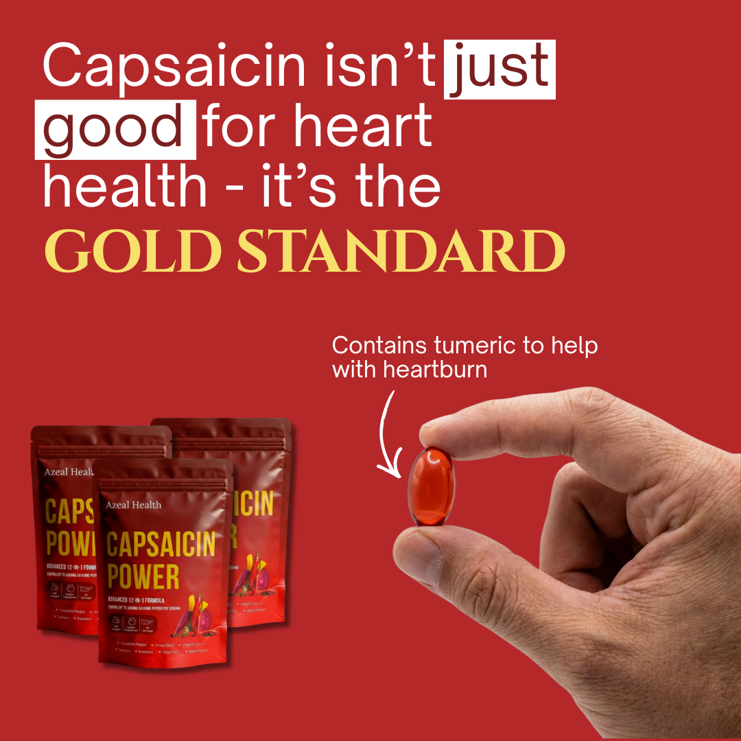 Azeal Health Capsaicin Power (Made With Cayenne Pepper)