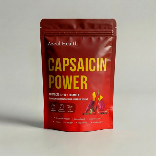 Azeal Health Capsaicin Power (Made With Cayenne Pepper)